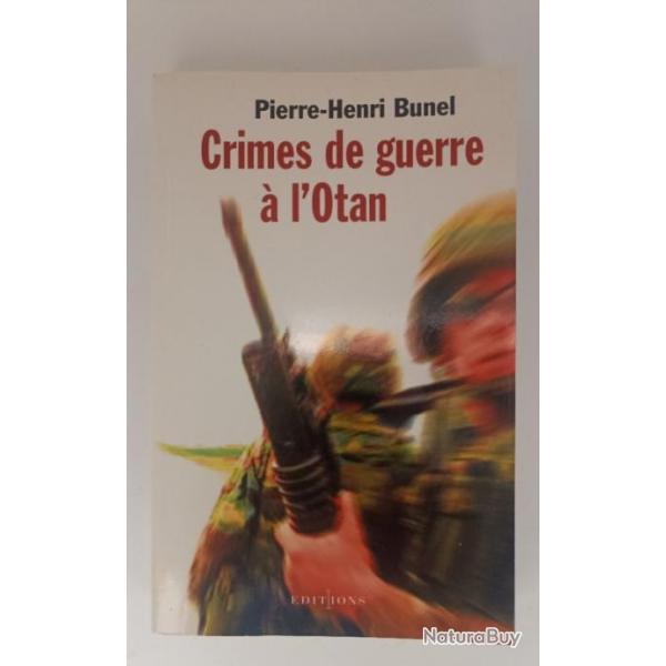 Livre "Crime de guerre  l'OTAN"