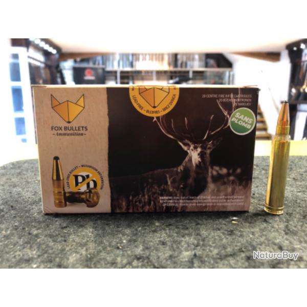 Fox Bullets Sans Plombs Calibre 300 Win mag 180 Grain