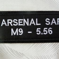 ecusson / patch arsenal sar 5.56/223