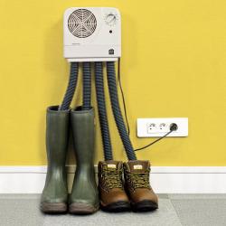 Sèche chaussures bottes électrique 4 tuyaux 350W