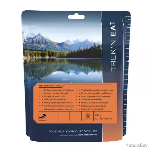 Repas lyophilisé Trek'n Eat Marmite de boeuf au riz PERFORMANCE
