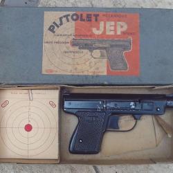 Pistolet Jouet Marque "Jep" Modele "Stand" années 1930