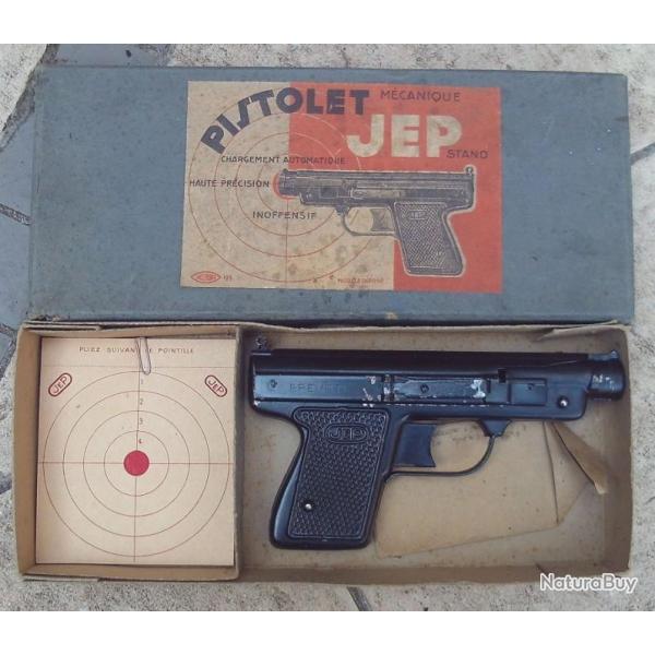 Pistolet Jouet Marque "Jep" Modele "Stand" annes 1930