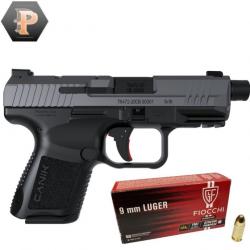 Pistolet Canik TP9 Sub Elite CUSTOM Tungsten Cal.9x19 + 500 Munitions