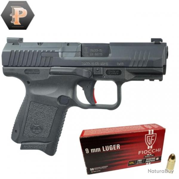 Pistolet Canik TP9 Sub Elite Cal.9X19 + 500 Munitions