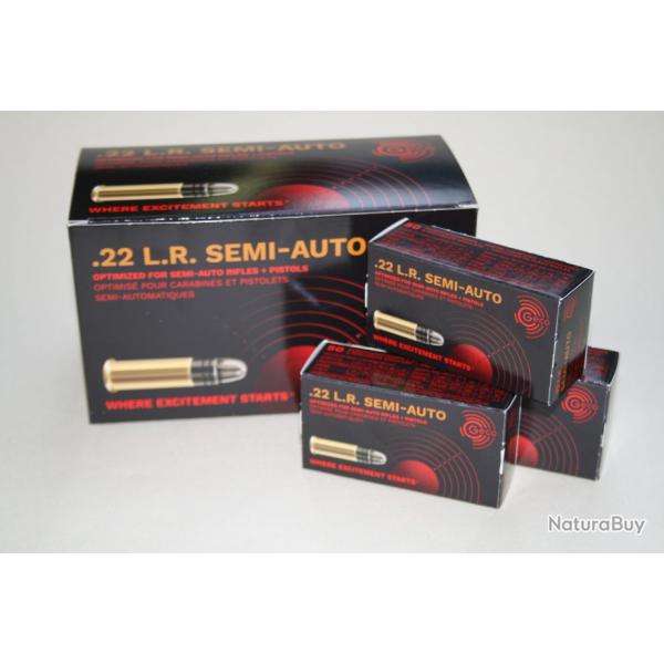 Cartouches 22lr Geco Semi-Auto Geco Semi-Auto x500