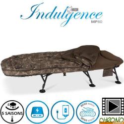 Bed Chair Nash MF60 Indulgence SS3 MKII 6 pieds 5 saisons