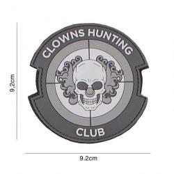 Patch 3D PVC Clowns Hunting Club (101 Inc) Chaos Grey