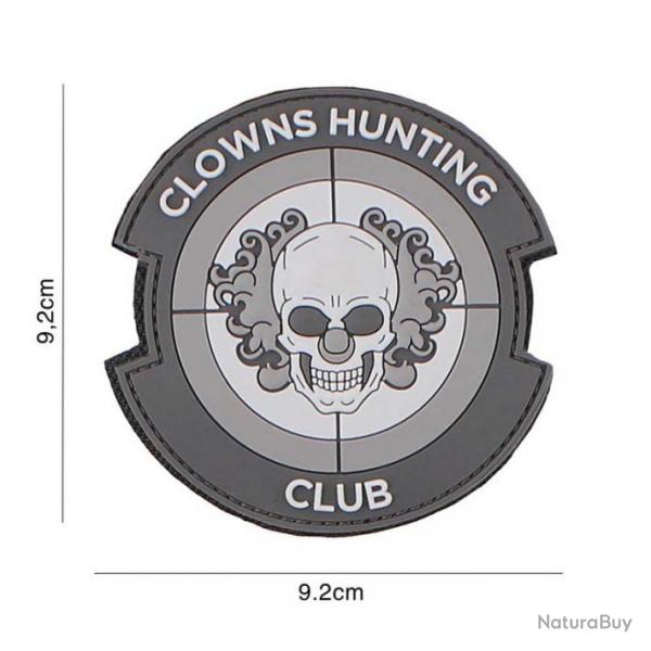 Patch 3D PVC Clowns Hunting Club (101 Inc) Chaos Grey