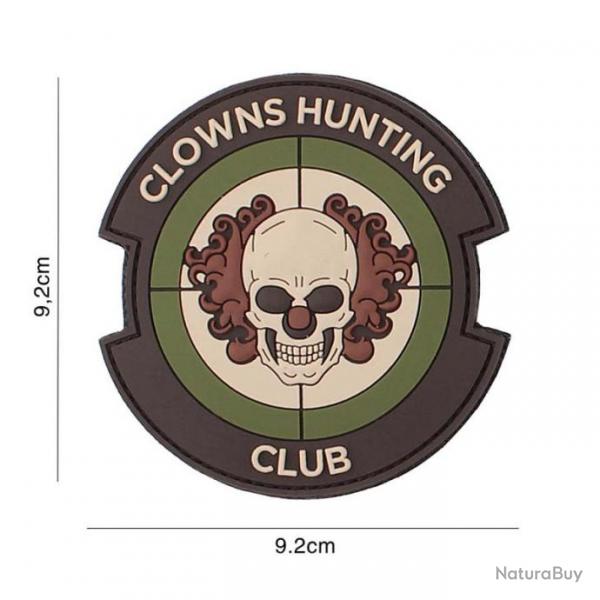 Patch 3D PVC Clowns Hunting Club (101 Inc) OD