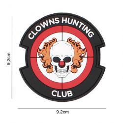 Patch 3D PVC Clowns Hunting Club (101 Inc) Noir