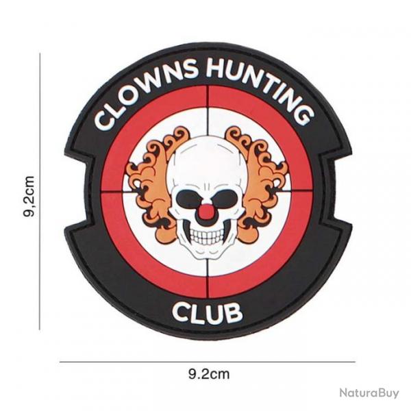 Patch 3D PVC Clowns Hunting Club (101 Inc) Noir