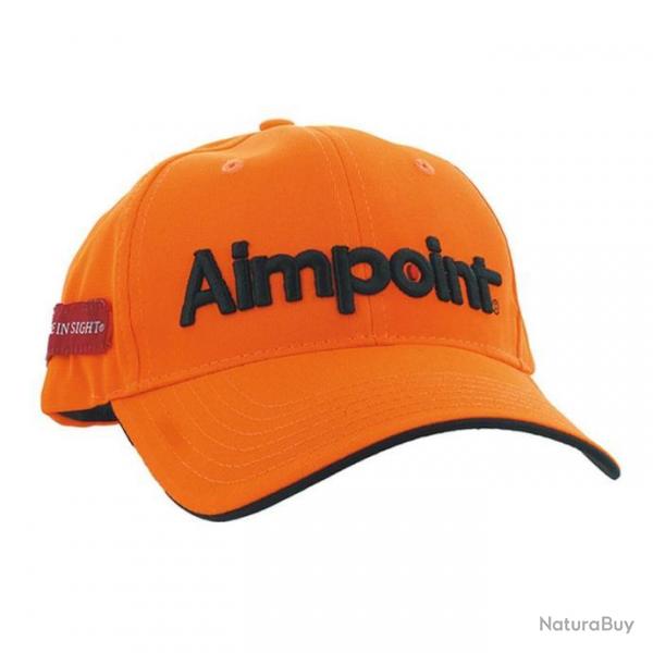 OFFRE CASQUETTE ORANGE FLUO AIMPOINT LIV GRATIS