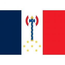 Drapeau français régime de Vichy collaboration pétain francisque - 60x90cm