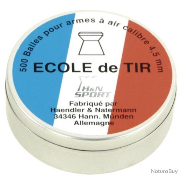 Boite de 500 plombs H&N cole de tir Calibre 4,5 mm