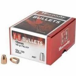 100 Ogives HORNADY 10 mm 180 grains FMJ-FP 784864