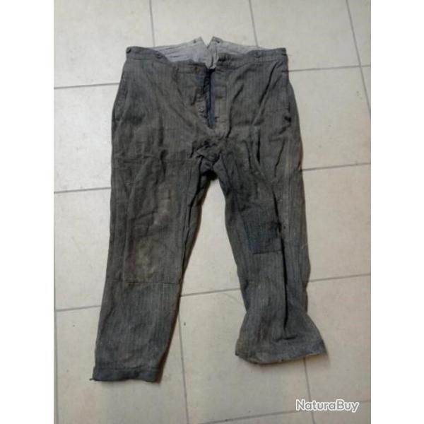 Pantalon ersatz WW1 original