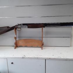 9208BIS FUSIL SUPERPOSÉ FAIR DC32FMCI BOIS CAL12 CH76 CAN71CM ACIER CROSSE ANGLAISE NEUF