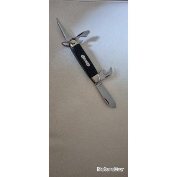 Trs beau couteau ancien CAMPER, marqu STAG Ireland neuf de vieux stock