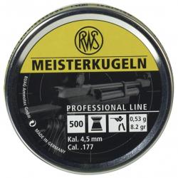 PLOMBS RWS MEISTERKUGELN CAL 4.5 X500