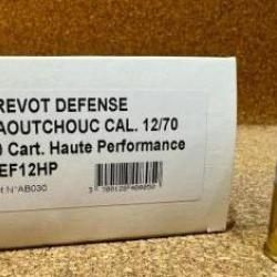 MUNITIONS PREVOT DEFENSE LS CAOUTCHOUC 12/700 X10