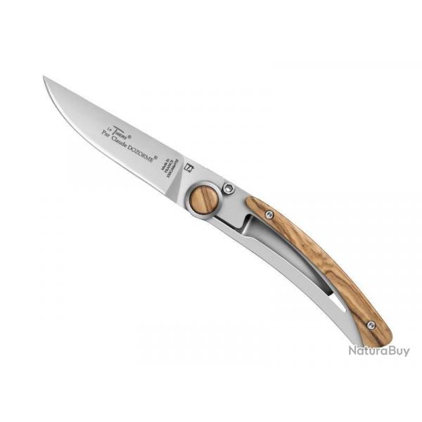 COUTEAU LE THIERS DOZORME LINER LOCK 10,5CM OLIVIER