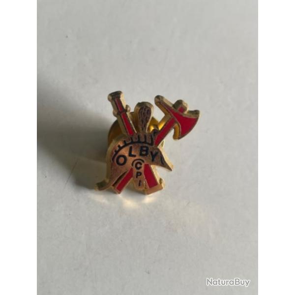 Pin's sapeurs pompiers ville d'olby CPI puy de dme