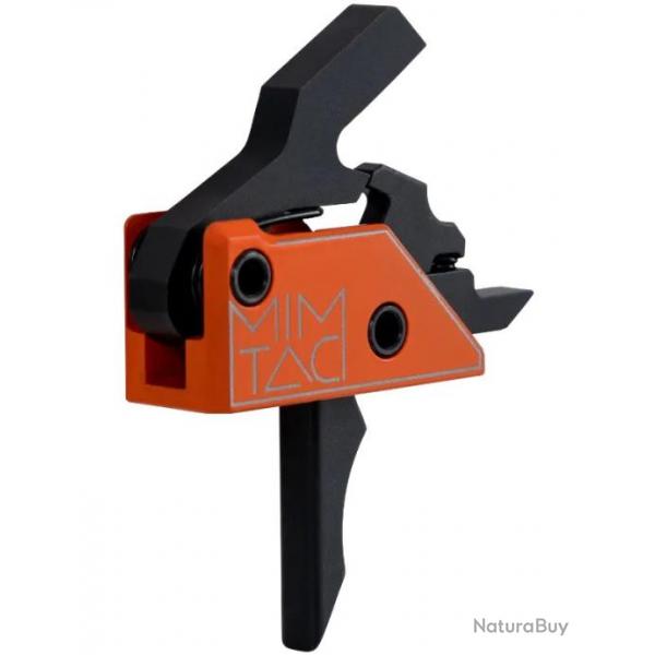 Bloc Dtente Match MIMTAC DRASTIC Drop-in AR15/AR10 1,6kg Noire/Orange