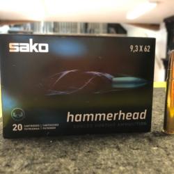 Sako Hammerhead Calibre 9,3x62 286 Grain