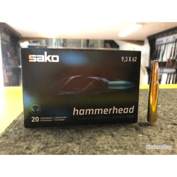 Sako Hammerhead Calibre 9,3x62 286 Grain