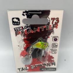 Leurre dur Teklon Panther 73 Tail Spinner Ayu green 7.3g