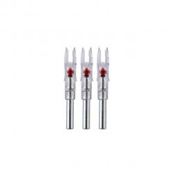 Lot de 3 encoches lumineuses Nockturnal X-Size Rouge