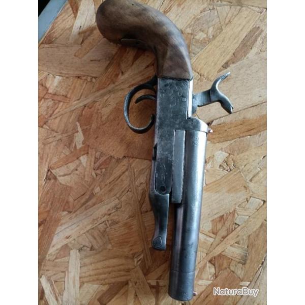 Pistolet  broche Cal16