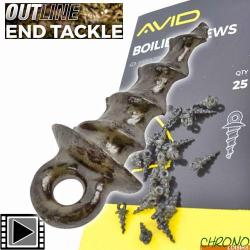 Vis à Appâts Avid Carp Boilie Screws (par 25)