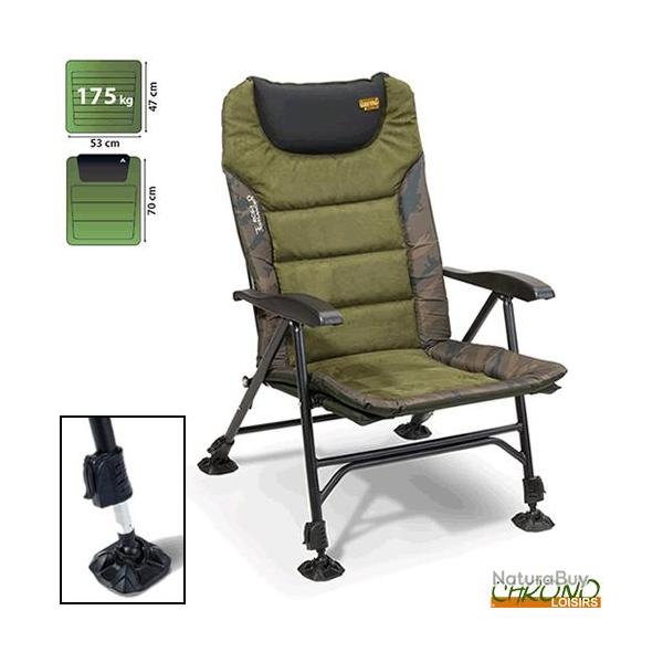 Level Chair Anaconda Freelancer Recliner Carp Seat