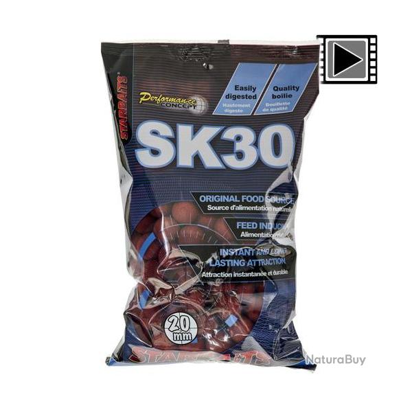 Bouillettes Starbaits PC SK30 20mm 800g