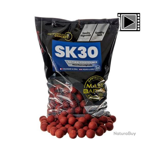 Bouillettes Starbaits PC SK30 Mass Baiting 20mm 3kg