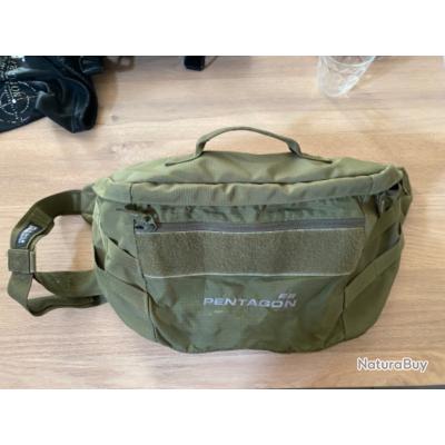 Sac Tactique Pentagon Telamon - 8.5L Avec Compartiment Arme Caché - Système De Portage 3 Points - Polyvalent