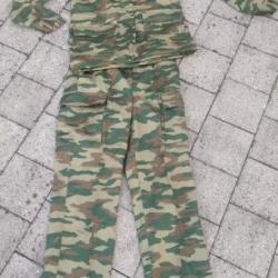 AUTHENTIQUE TENUE VESTE ET PANTALON CAMOUFLAGE "FLORA" VSR 98 TAILLE M (50/5) NEUVE 2002