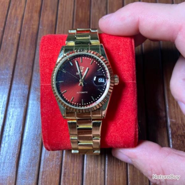 MONTRE AUTOMATIQUE BELLOS COMME NEUVE JAMAIS PORTE