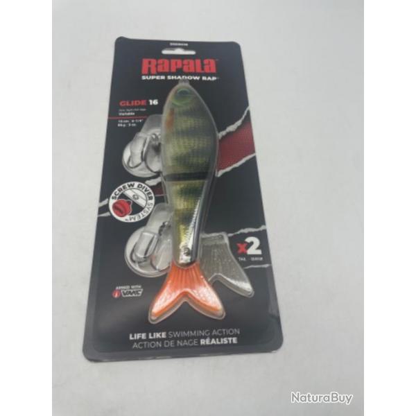 Leurre coulant Rapala super shadow rap