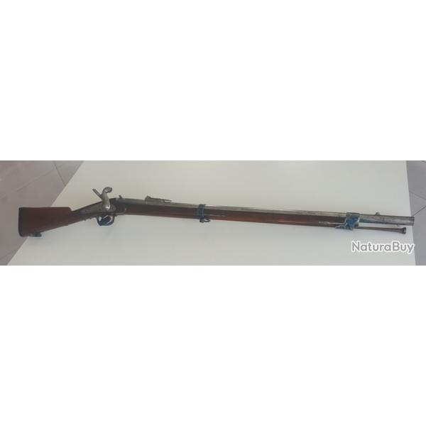 VENDS RARISSIME CARABINE DE CHASSEUR MODELE 1846 SIGNEE DEVISME - 800 - ECHANGE POSSIBLE WW2 CATC