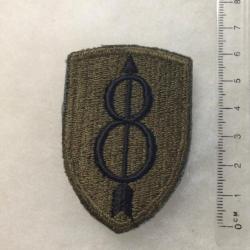 WW2 à VIET NAM ETATS UNIS US ARMY Insigne brodé PATCH 8th INFANTRY DIVISION