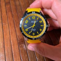 MONTRE SBAO YELLOW