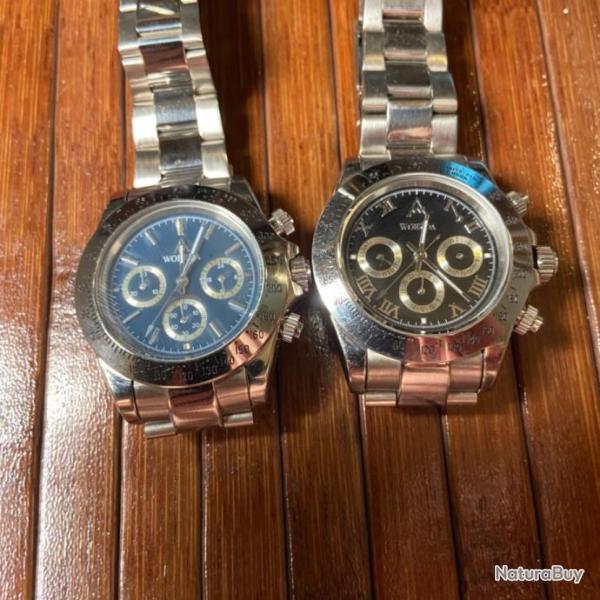 LOT DE 2 MONTRES  WOERDA