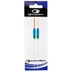 Pack 2 Flotteurs Carpe GARBOLINO SP E16 0.10g