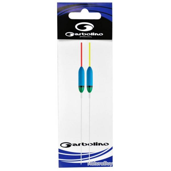 Pack 2 Flotteurs Carpe GARBOLINO SP E16 0.10g