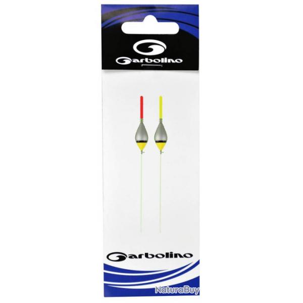 Pack 2 Flotteurs Carpe GARBOLINO SP X03 0.10g