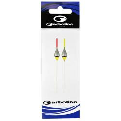 Pack 2 Flotteurs Carpe GARBOLINO SP X03 0.20g