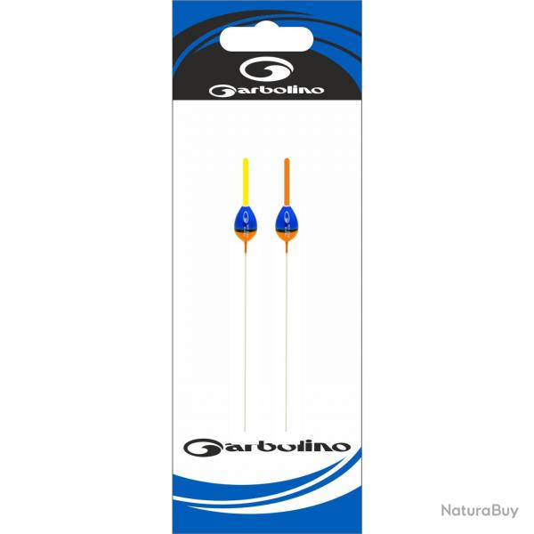 Pack 2 Flotteurs Carpe GARBOLINO SP C96 1g